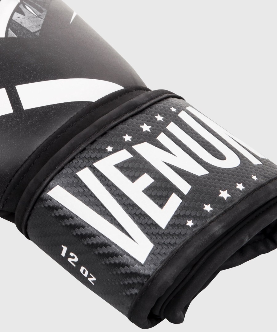 luvas de boxe venum devil - brancopreto