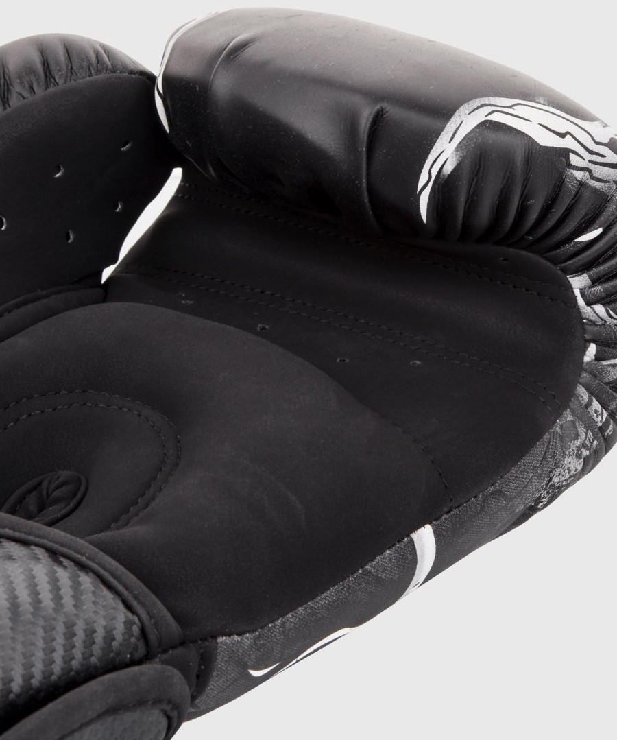 luvas de boxe venum devil - brancopreto