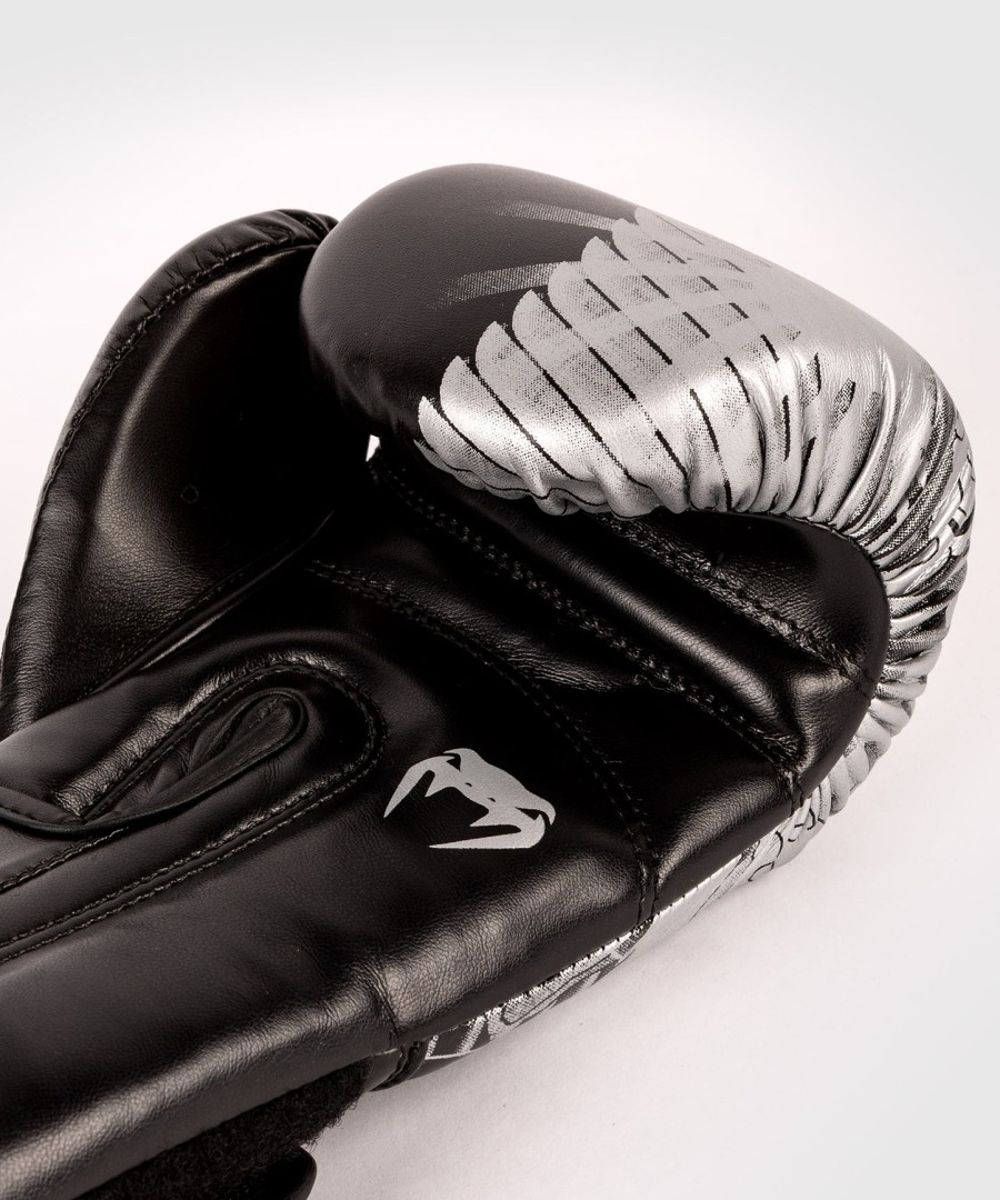 luvas de boxe venum ykz21 - para crianças - pretobranco