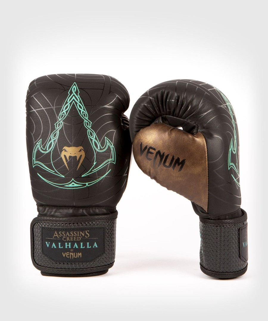 luvas de boxe venum assassins creed - pretoazul