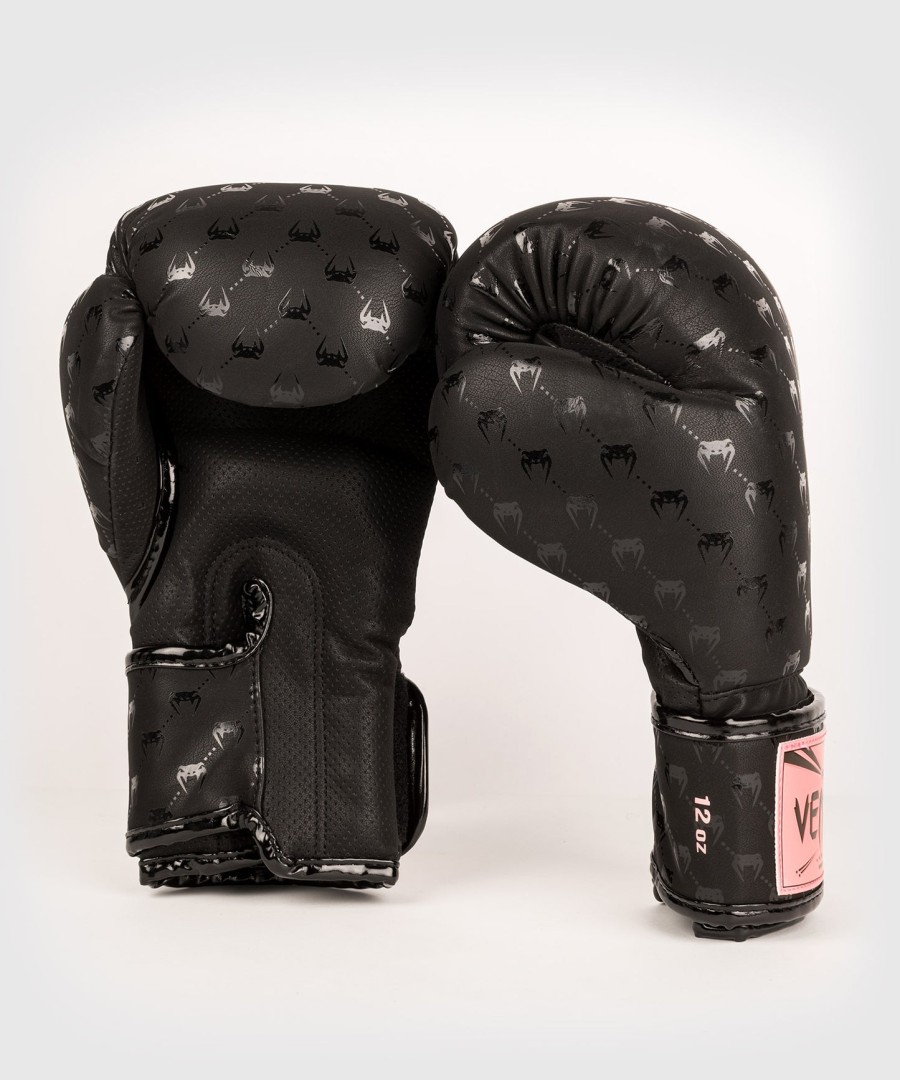 luvas de boxe venum impact monogram - pretorosa dourado