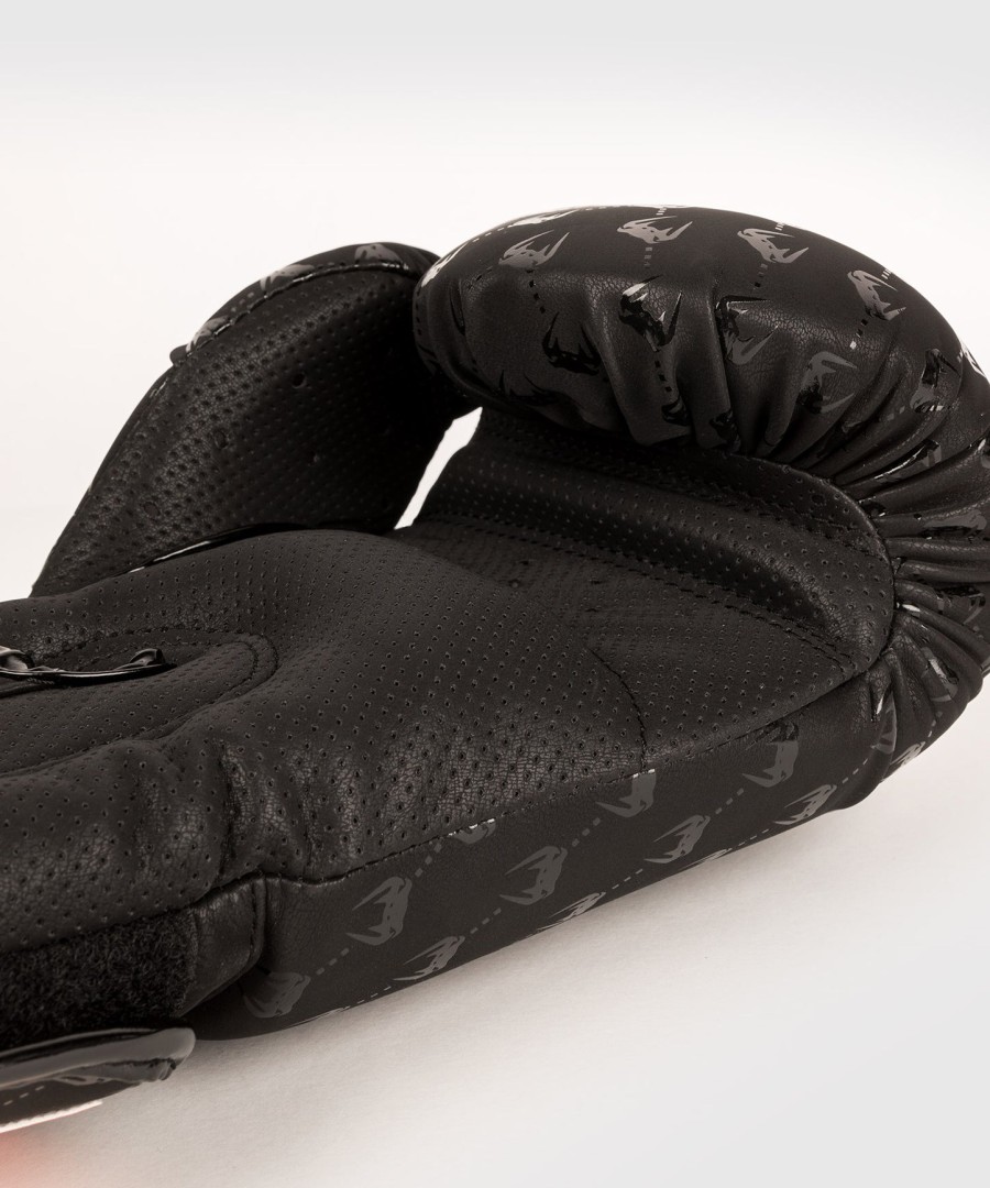 luvas de boxe venum impact monogram - pretorosa dourado