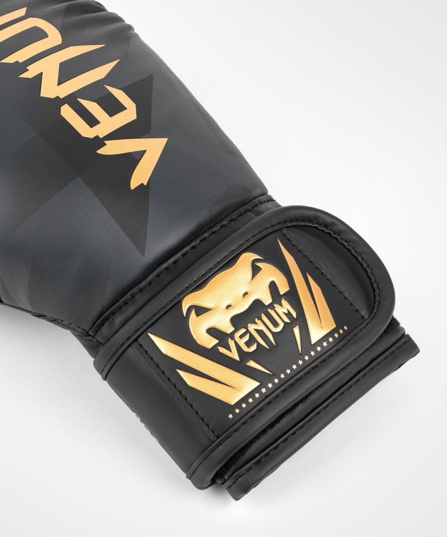 luvas de boxe venum razor - para crianças - pretodourado