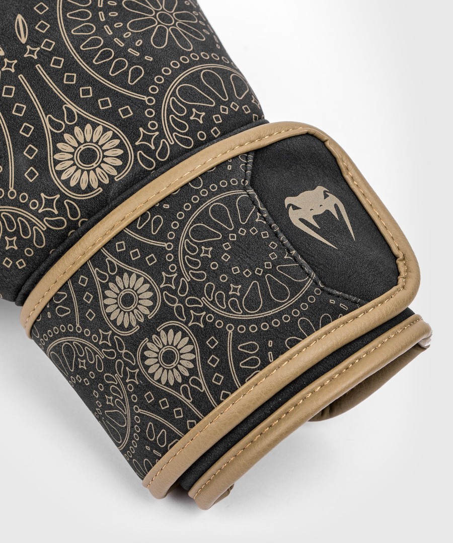 luvas de boxe venum santa muerte dark side - pretomarrom