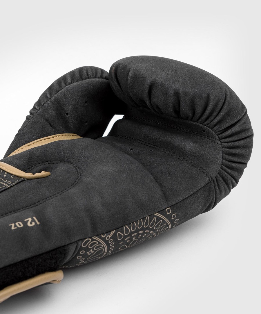 luvas de boxe venum santa muerte dark side - pretomarrom