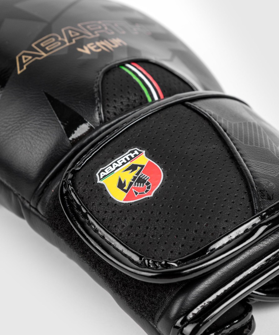luvas de boxe venum abarth 1 - pretodourado