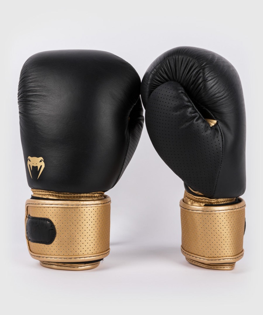 luvas de boxe venum power 2.0 - pretodourado