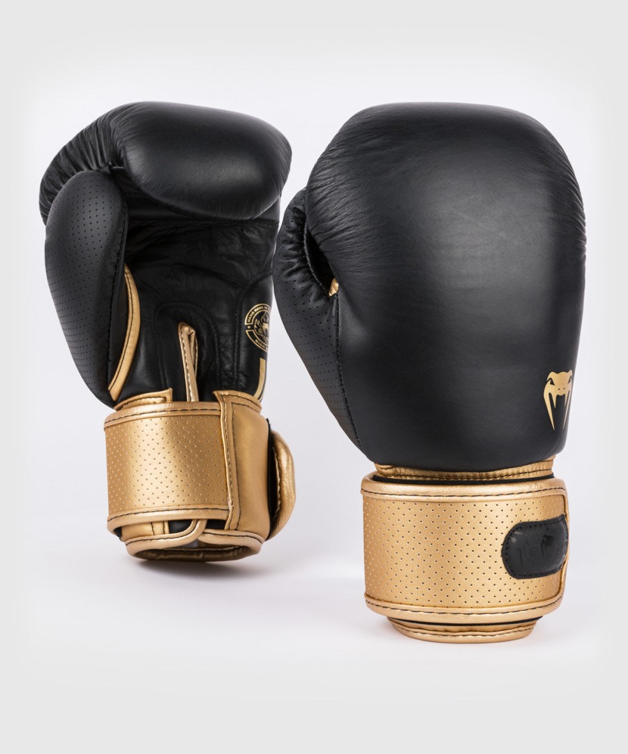 luvas de boxe venum power 2.0 - pretodourado