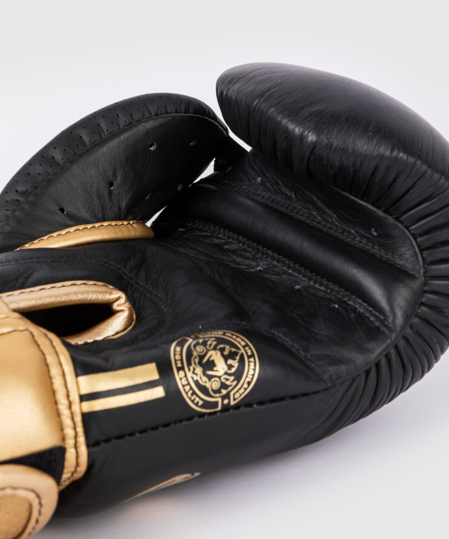 luvas de boxe venum power 2.0 - pretodourado