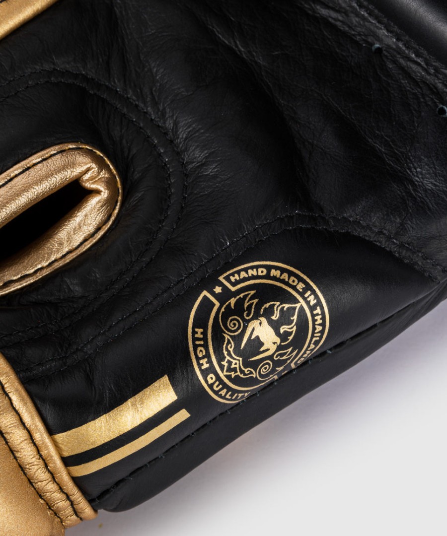 luvas de boxe venum power 2.0 - pretodourado