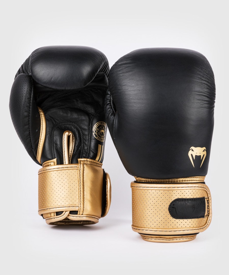 luvas de boxe venum power 2.0 - pretodourado