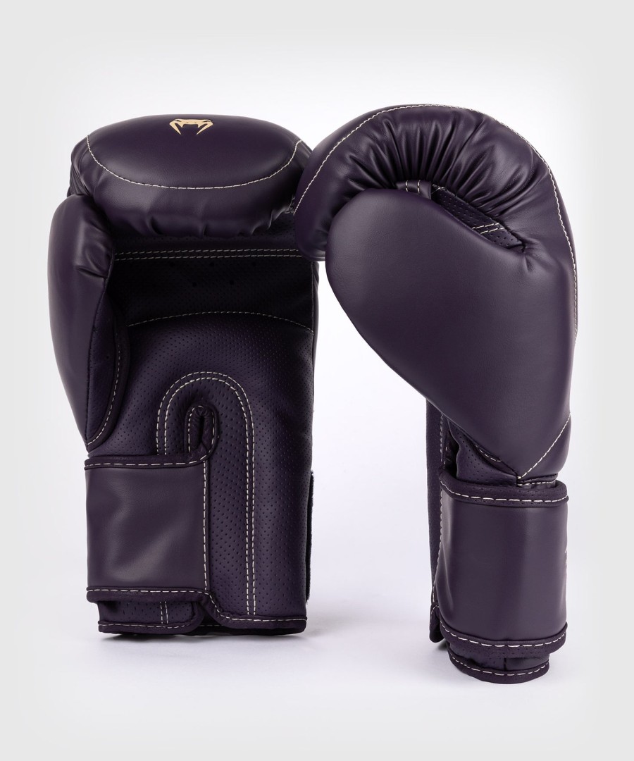 luvas de boxe venum impact evo - roxo escuro