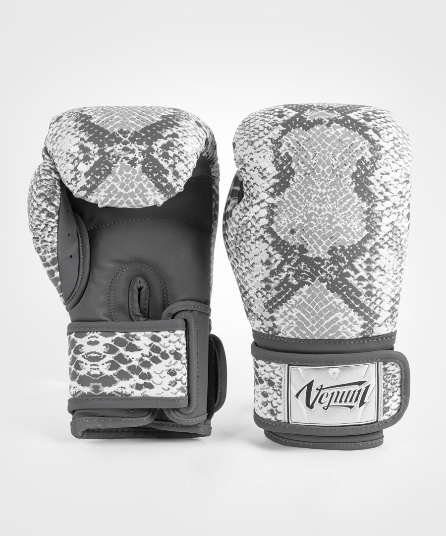 luvas de boxe venum white snake para mulheres - brancas