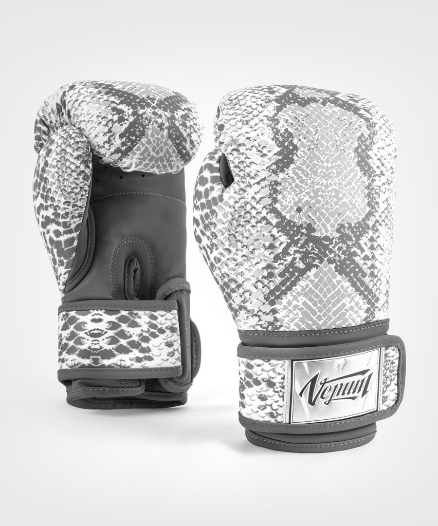 luvas de boxe venum white snake para mulheres - brancas