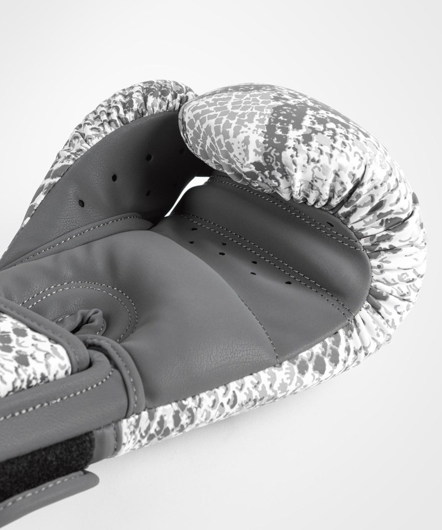 luvas de boxe venum white snake para mulheres - brancas
