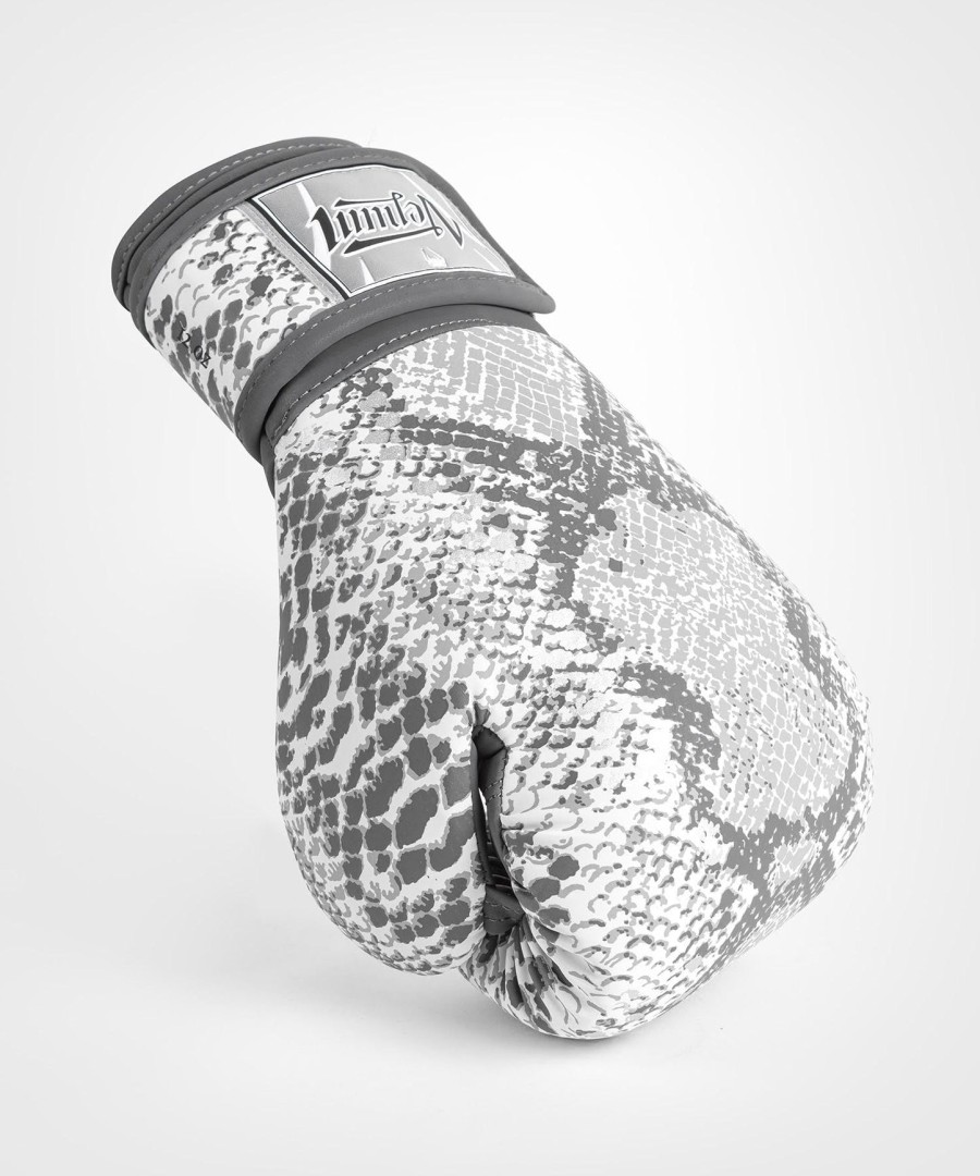 luvas de boxe venum white snake para mulheres - brancas