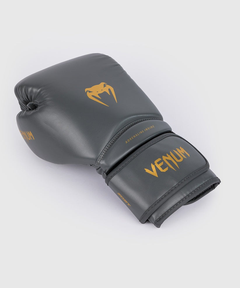 luvas de boxe venum contender 1.5 - cinzadourado