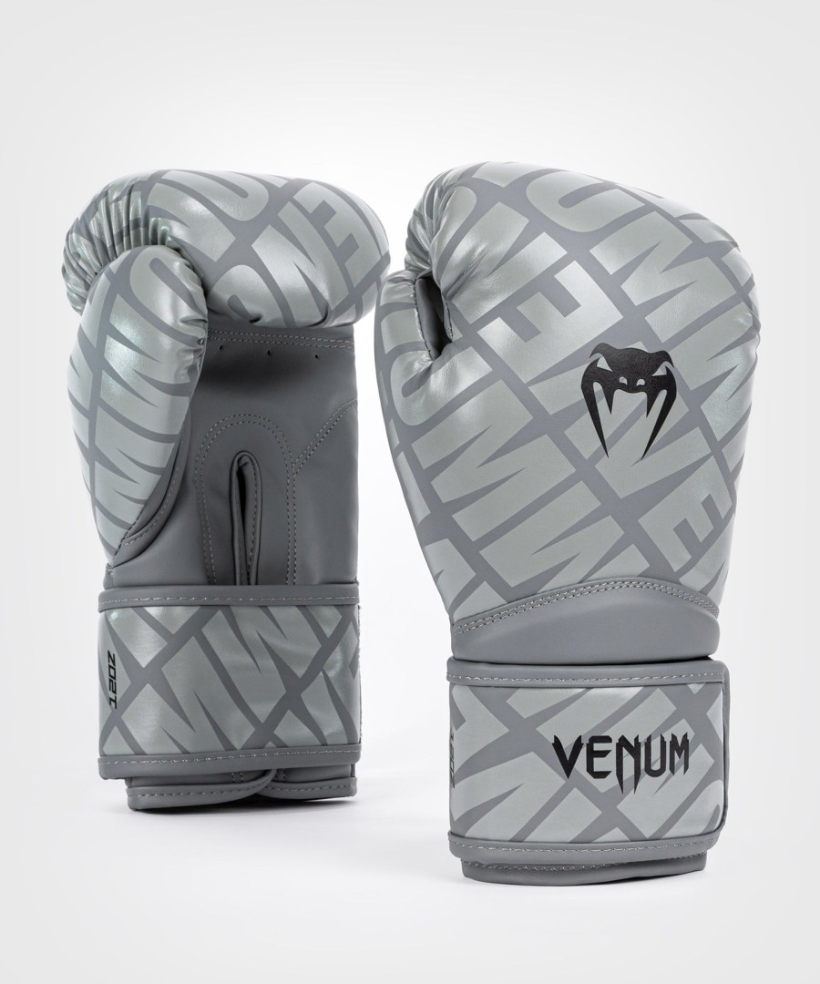 luvas de boxe venum contender 1.5 xt - cinzapreto