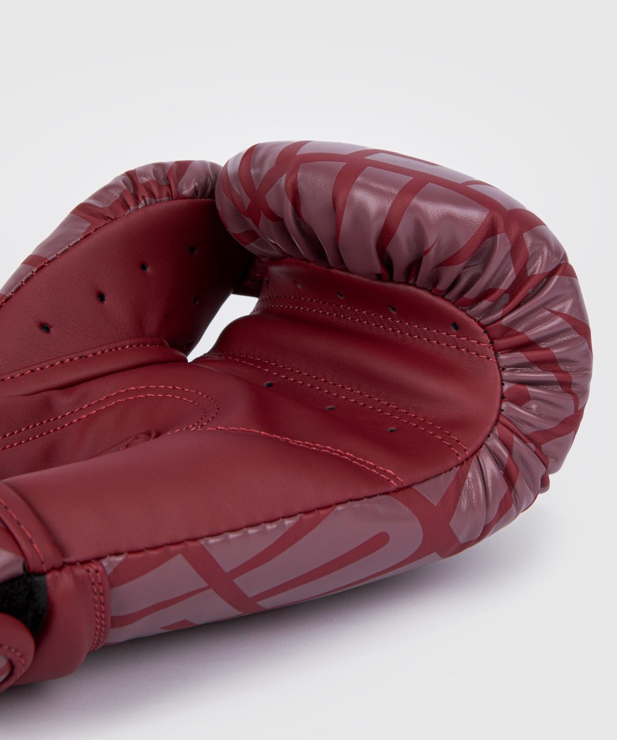 luvas de boxe venum contender 1.5 xt cor bordôbranco