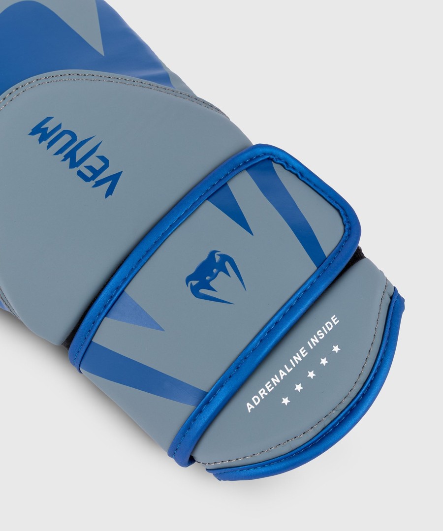 luvas de boxe venum challenger 4.0 - cinza pebble