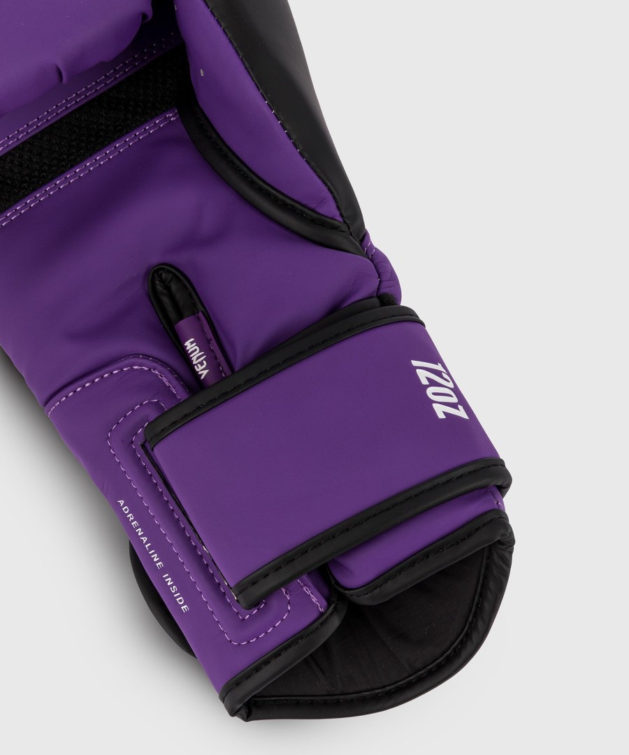 luvas de boxe venum challenger 4.0 - roxo escuro