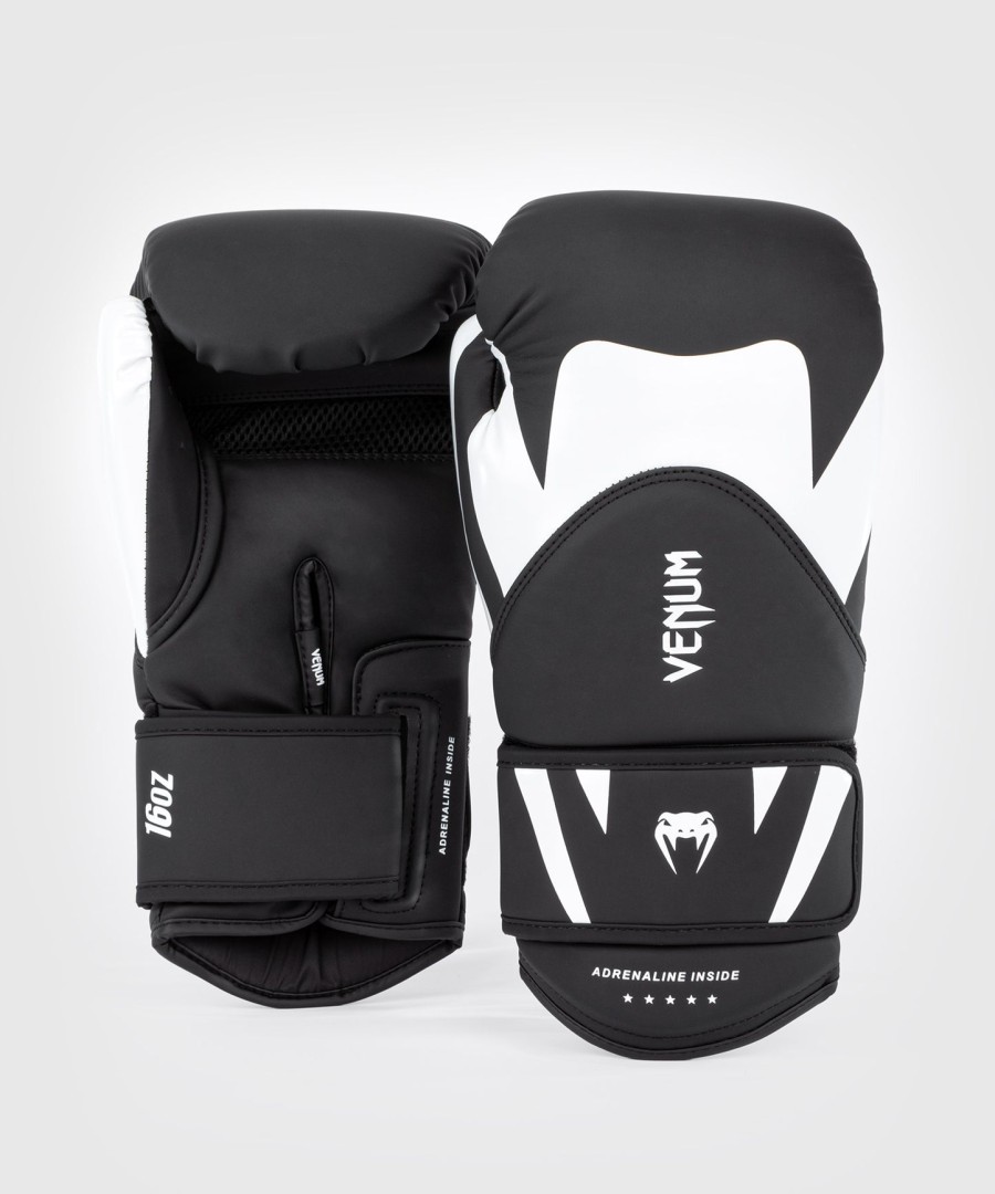luvas de boxe venum challenger 4.0 - pretobranco
