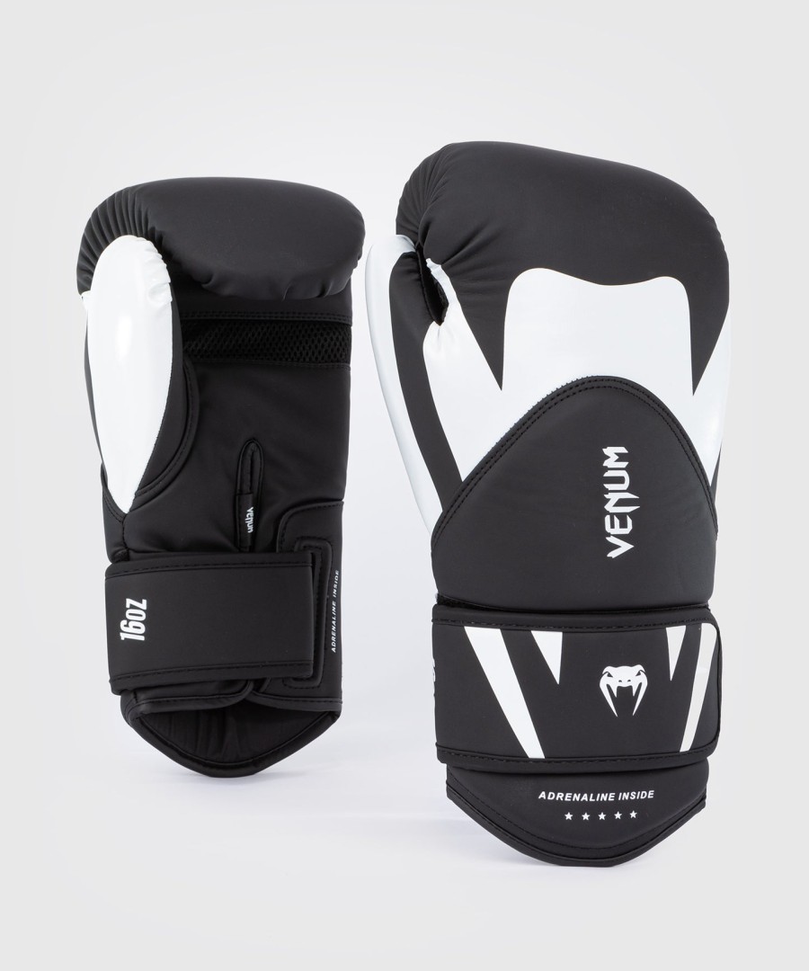 luvas de boxe venum challenger 4.0 - pretobranco