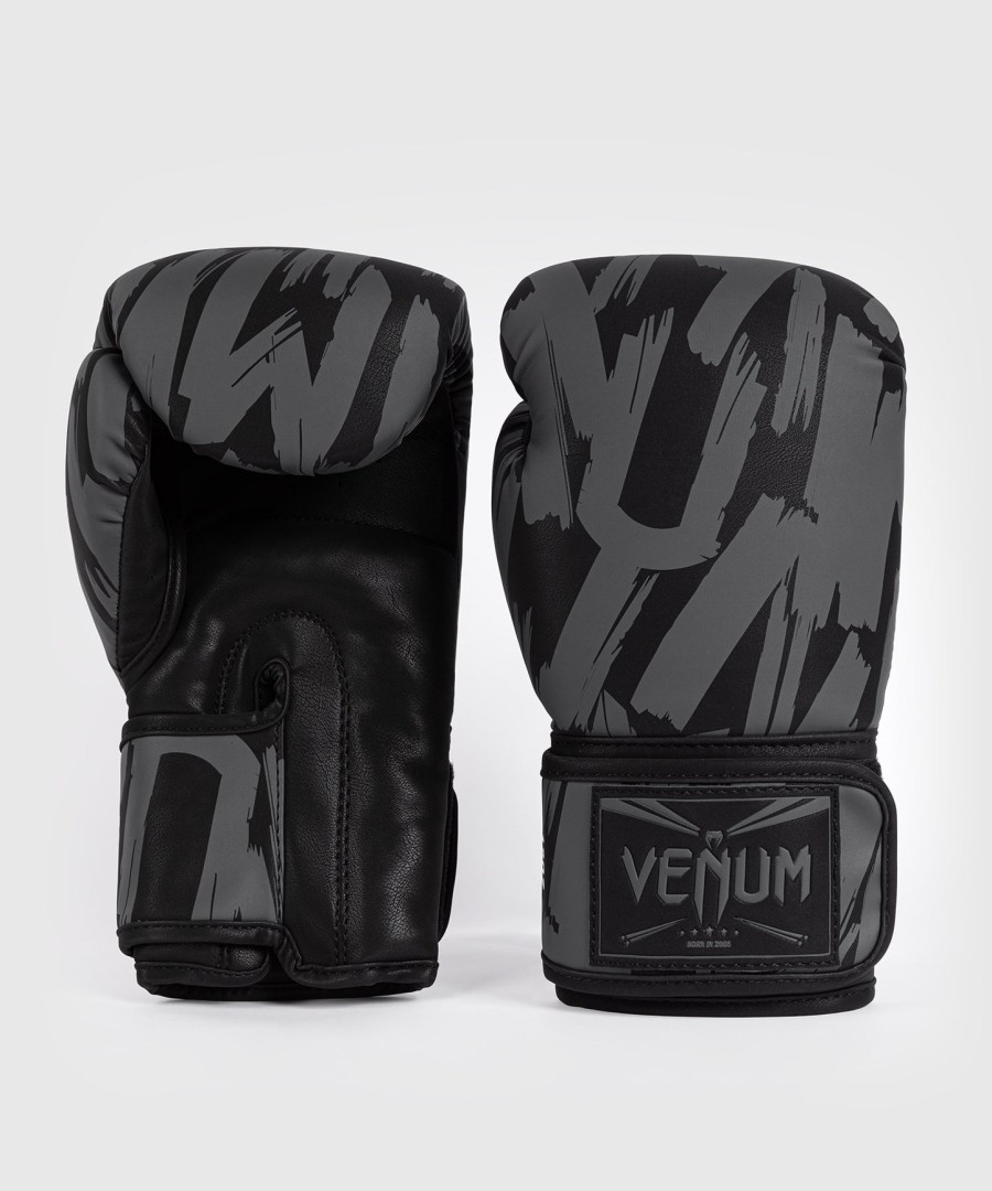 luvas de boxe venum graffiti - cinza-carvão urbano