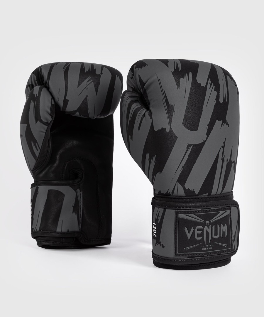 luvas de boxe venum graffiti - cinza-carvão urbano