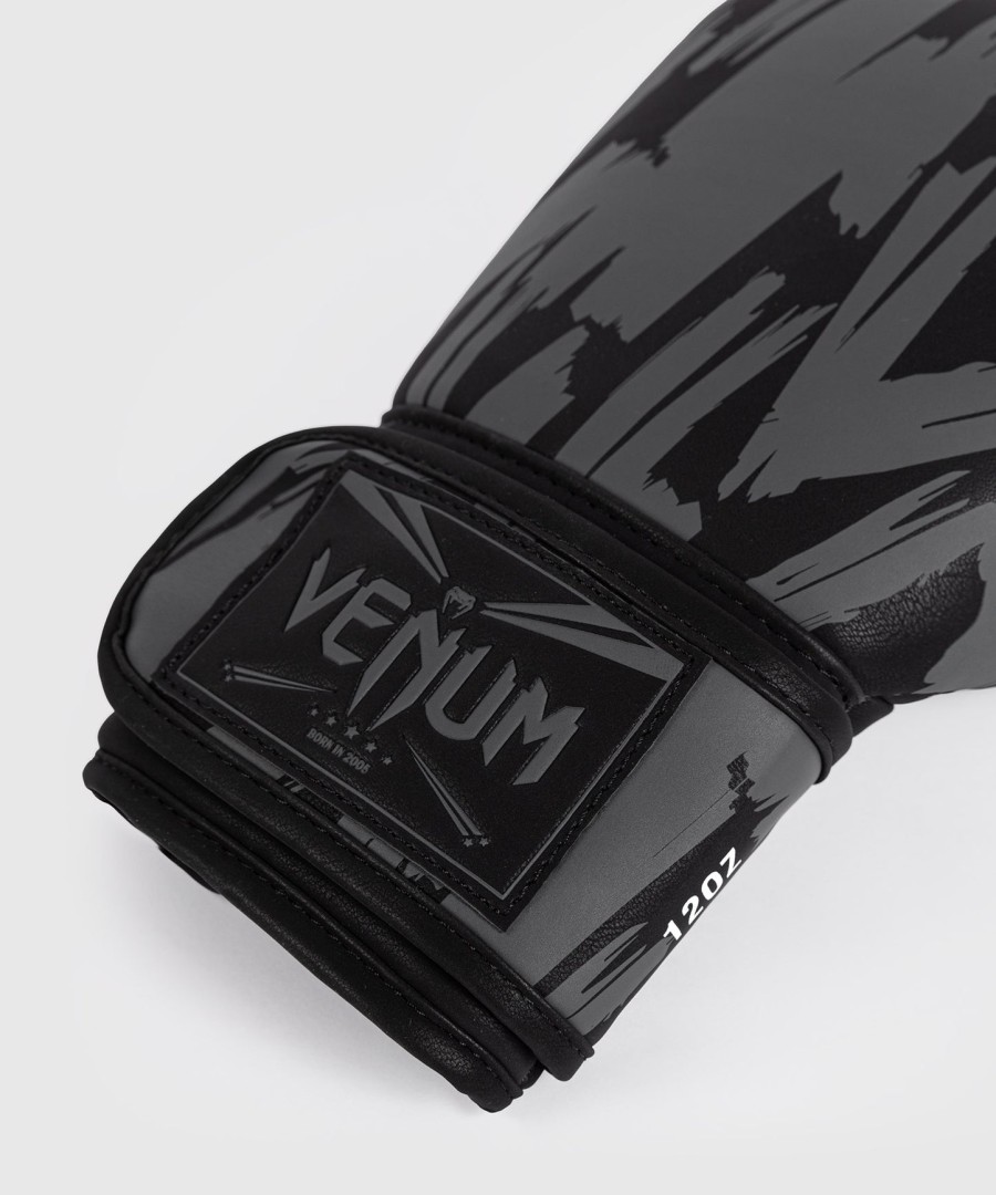 luvas de boxe venum graffiti - cinza-carvão urbano