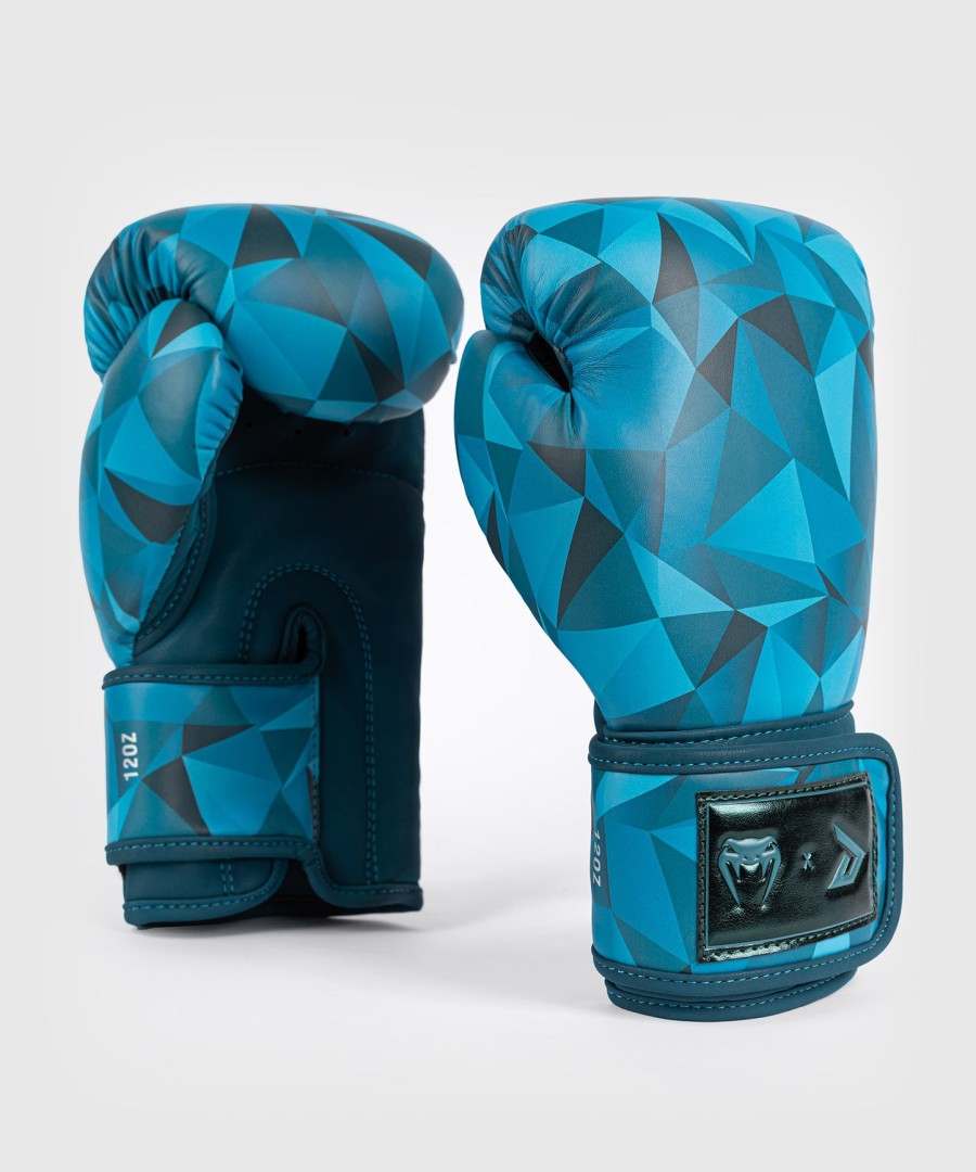 luvas de boxe venum x demi - azul azur