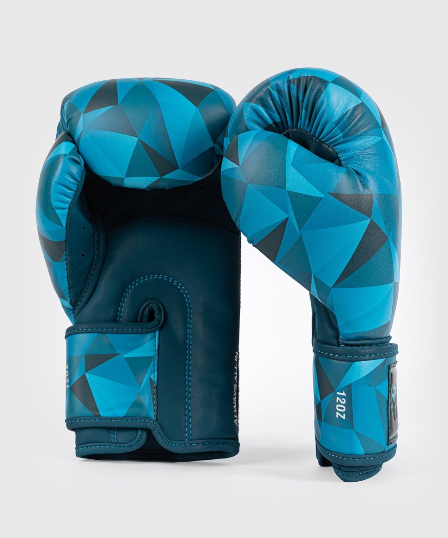 luvas de boxe venum x demi - azul azur