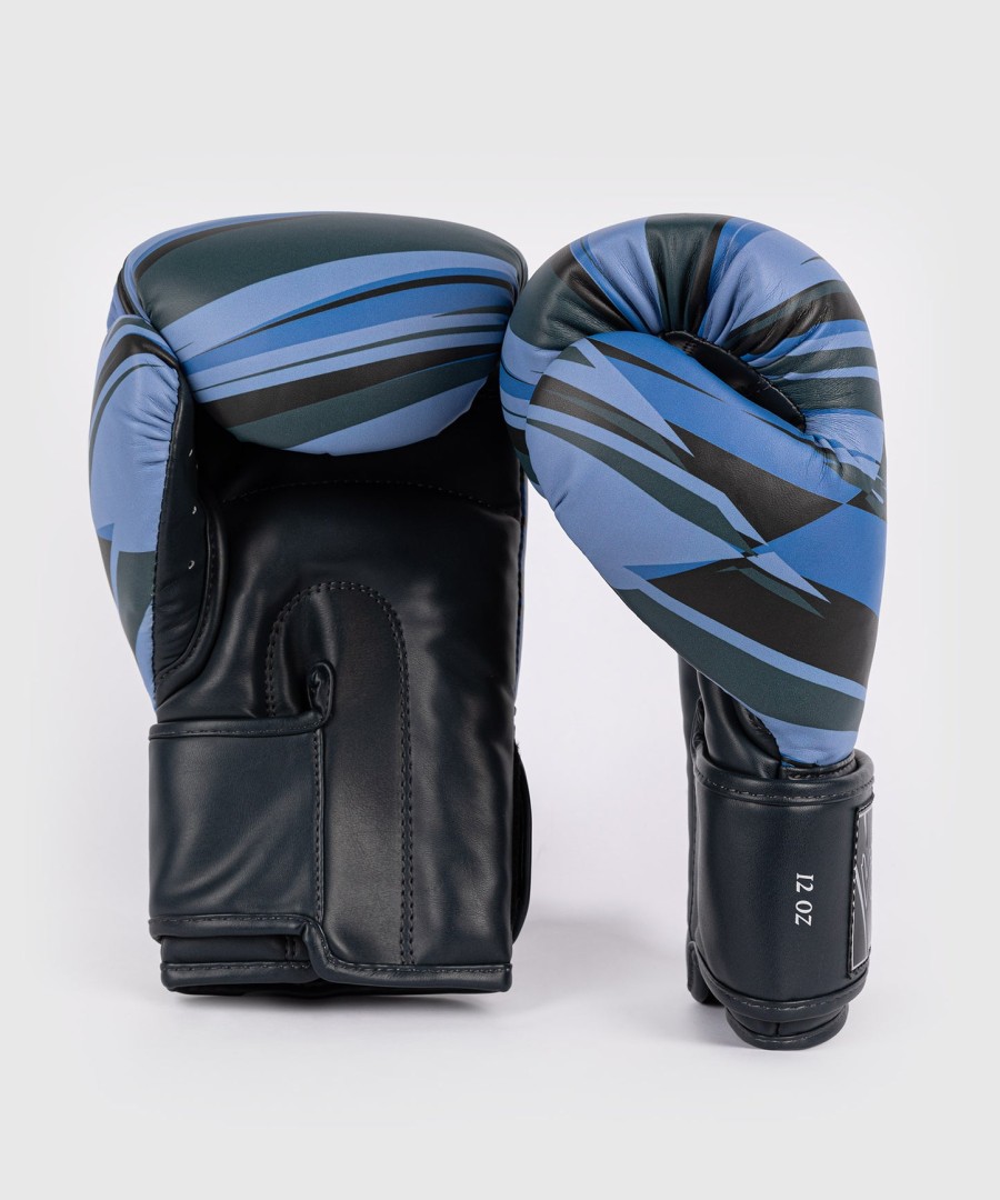 luvas de boxe venum abyss - azul sombra