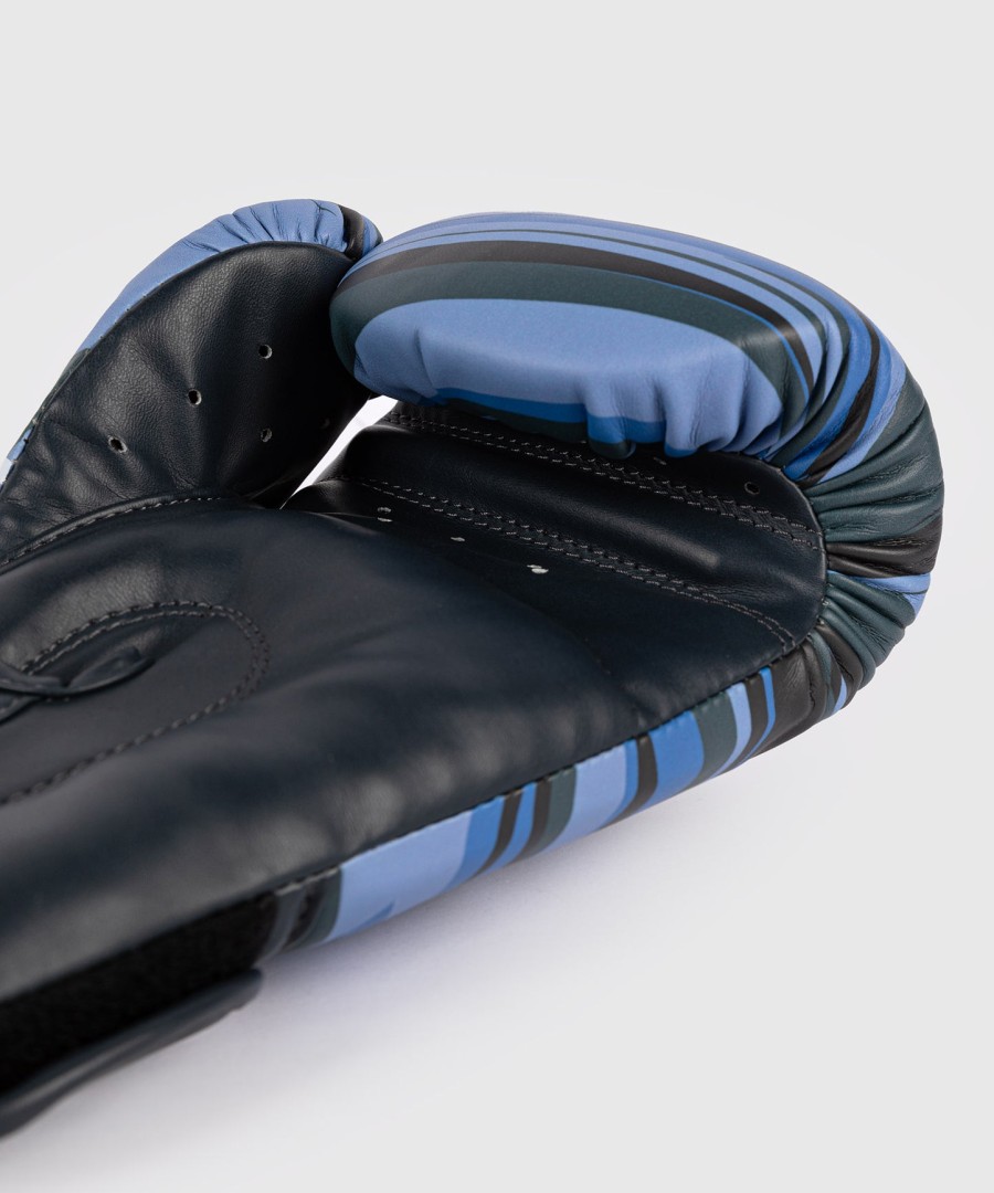 luvas de boxe venum abyss - azul sombra