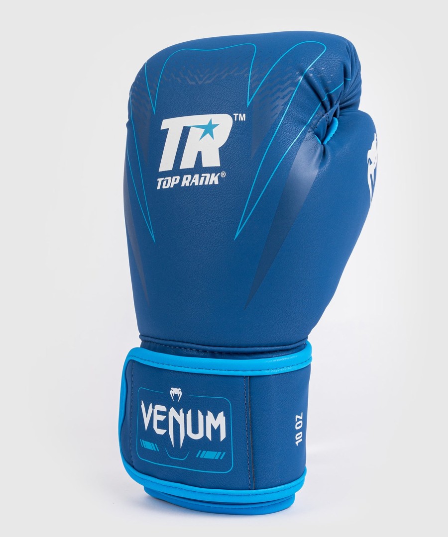 luvas de boxe venum x top rank original impact - azul marinho