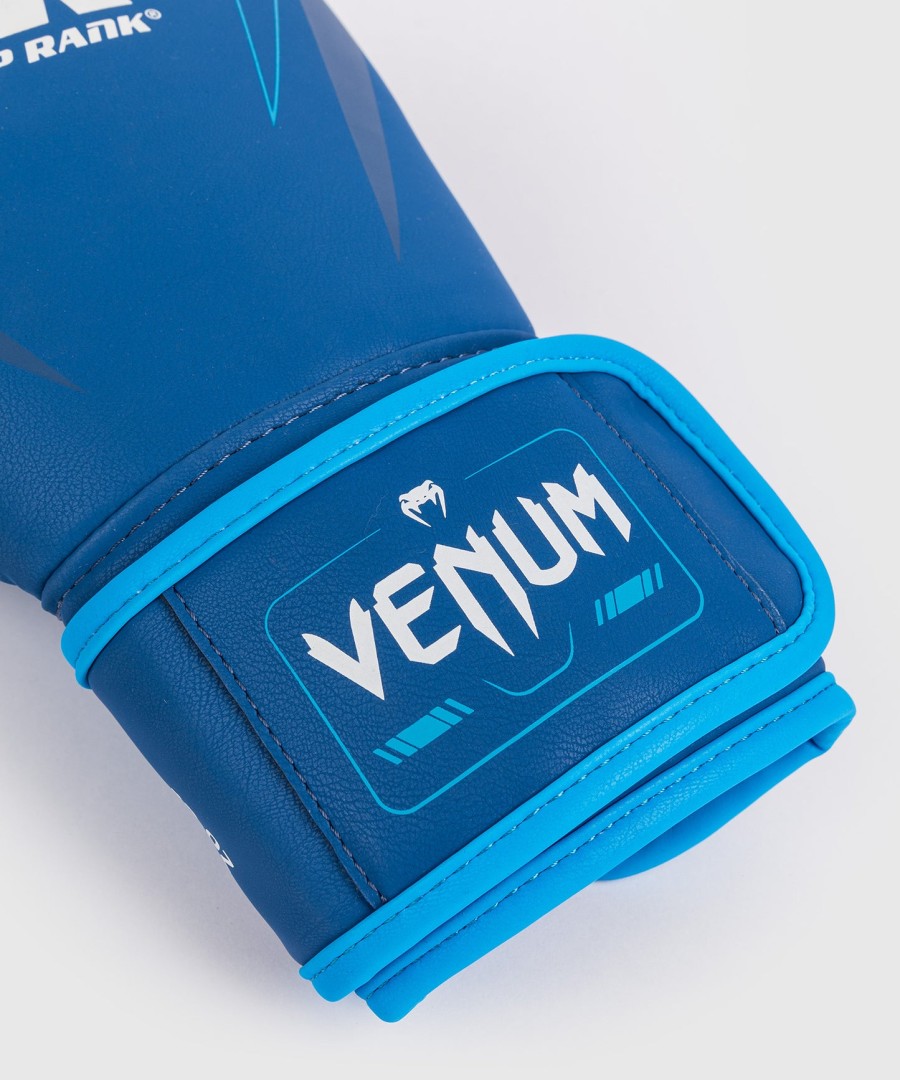 luvas de boxe venum x top rank original impact - azul marinho