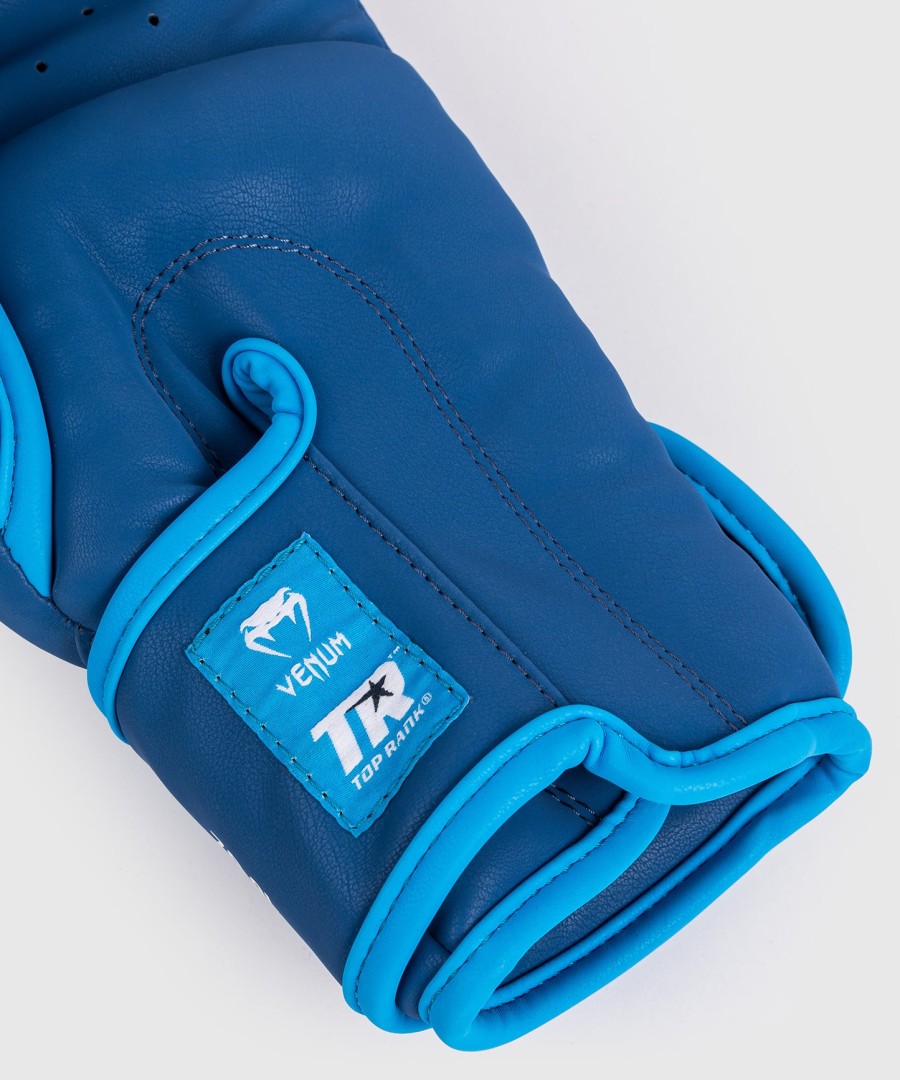 luvas de boxe venum x top rank original impact - azul marinho