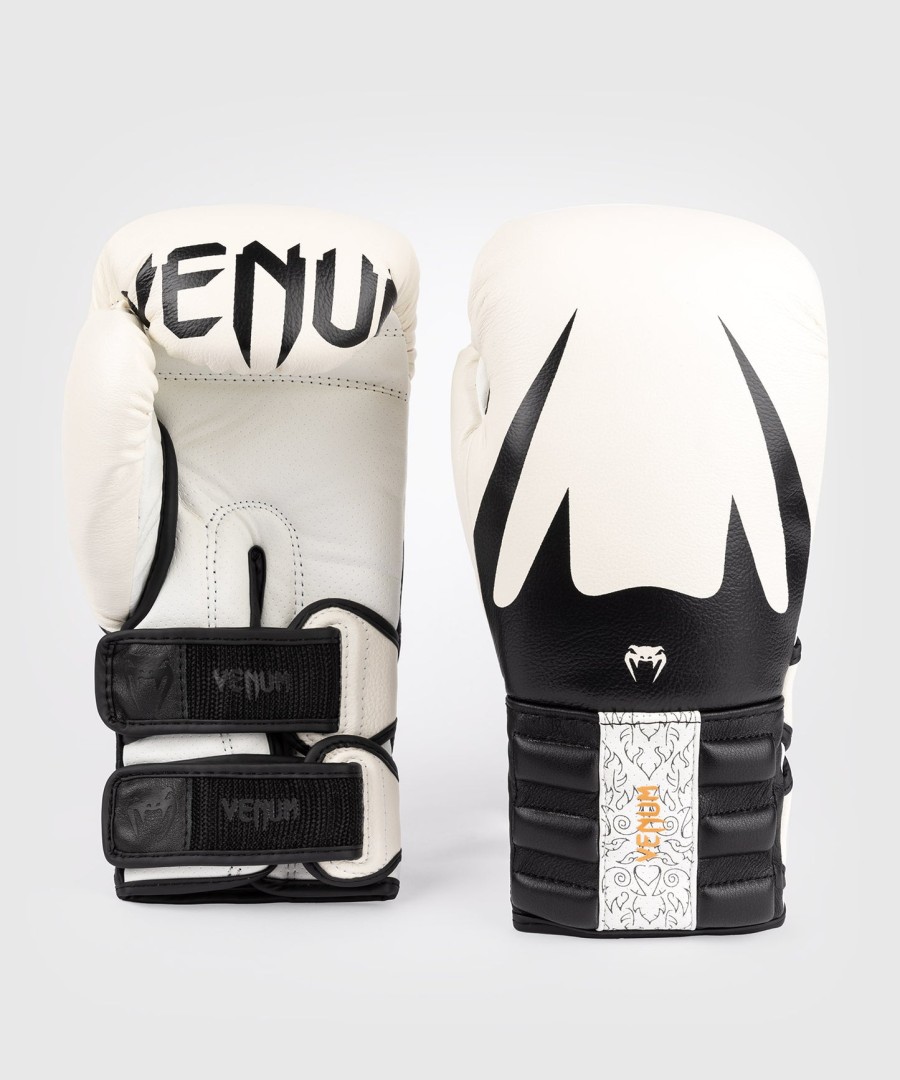 luvas de boxe venum reverso - branco neve preto