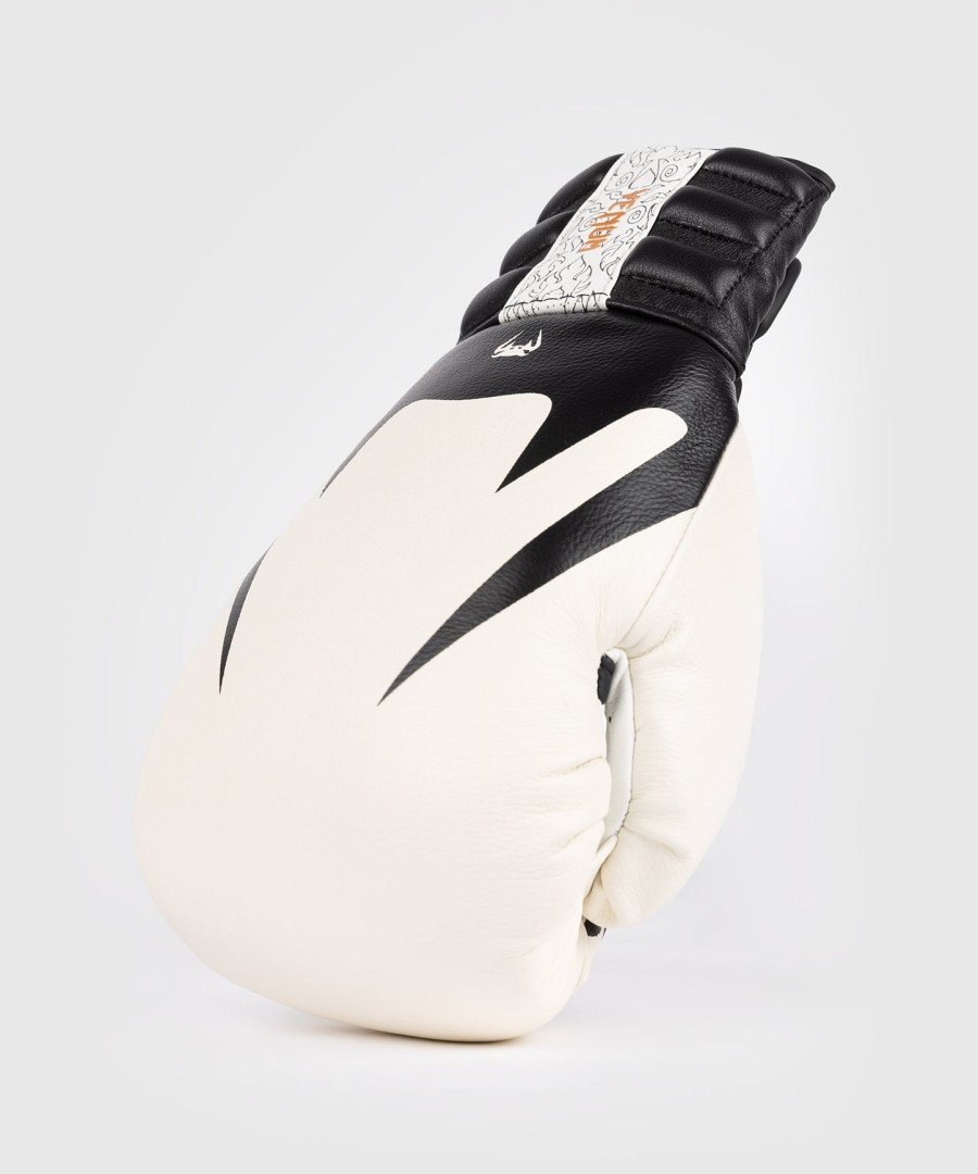 luvas de boxe venum reverso - branco neve preto