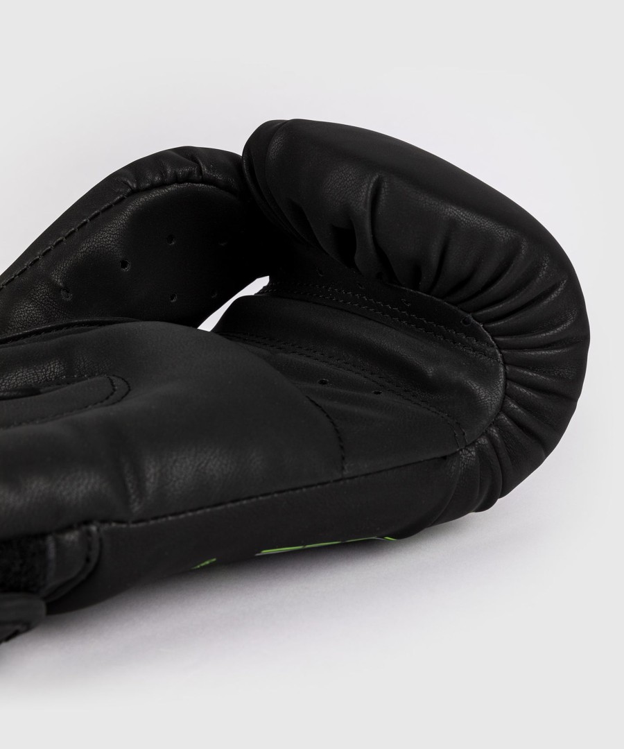 luvas de boxe venum training camp 4.0 - pretoverde neon