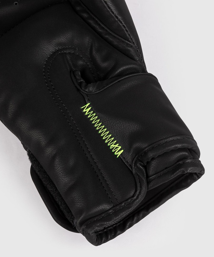 luvas de boxe venum training camp 4.0 - pretoverde neon