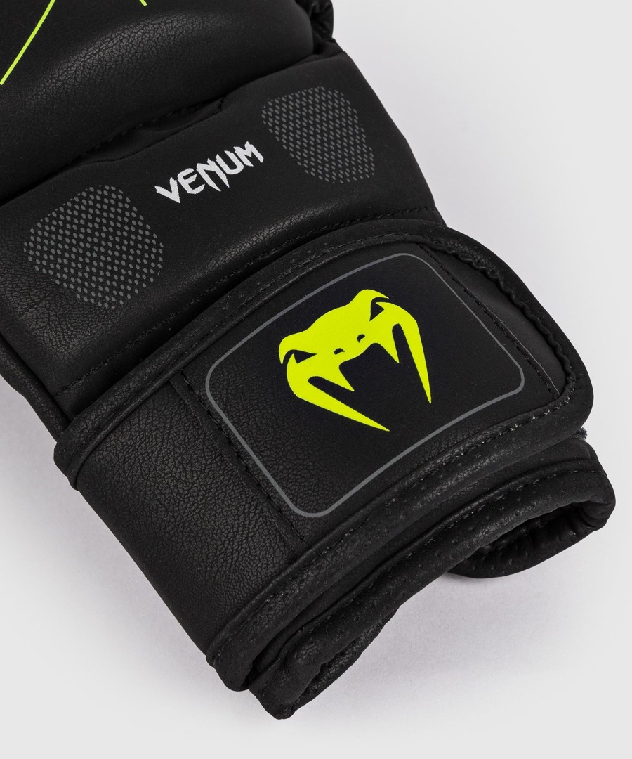 luvas de sparring venum training camp 4.0 - pretoverde neo