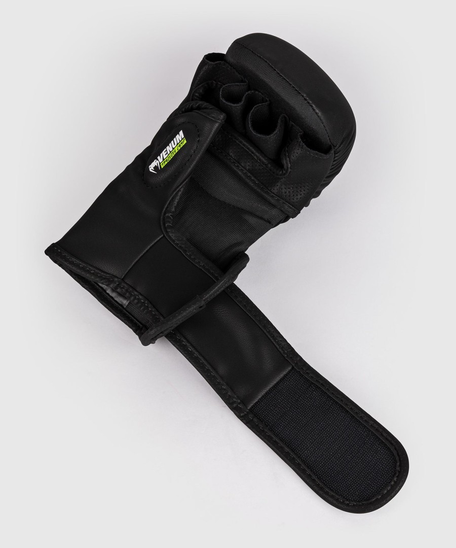 luvas de sparring venum training camp 4.0 - pretoverde neo