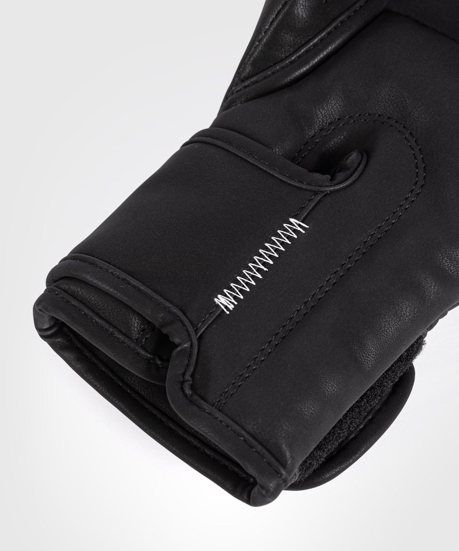 luvas de boxe venum tactical xt - pretovermelho fogo