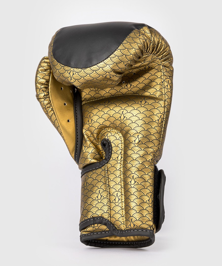 luvas de boxe venum x assassins creed shadows - pretodourado