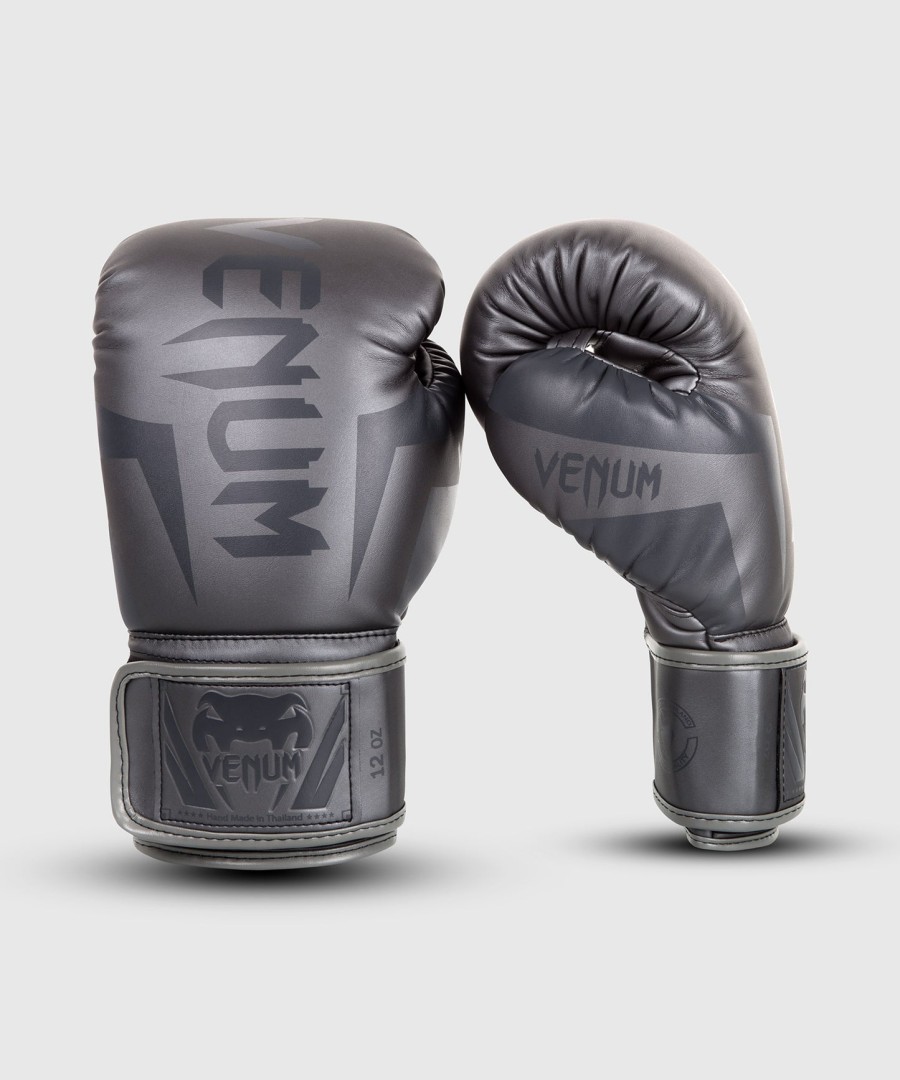 luvas de boxe venum elite - cinzacinza