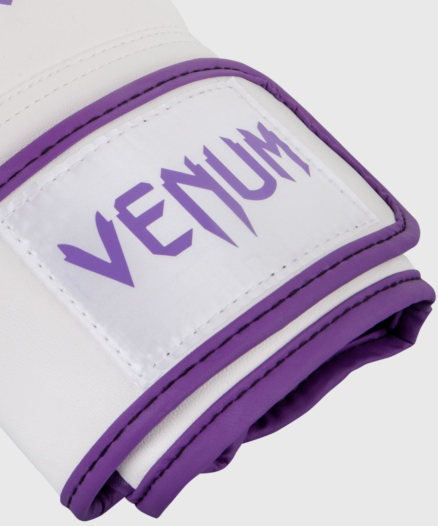 luvas de boxe venum contender - brancoroxo