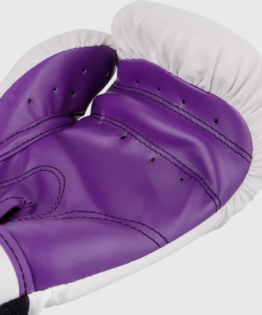 luvas de boxe venum contender - brancoroxo