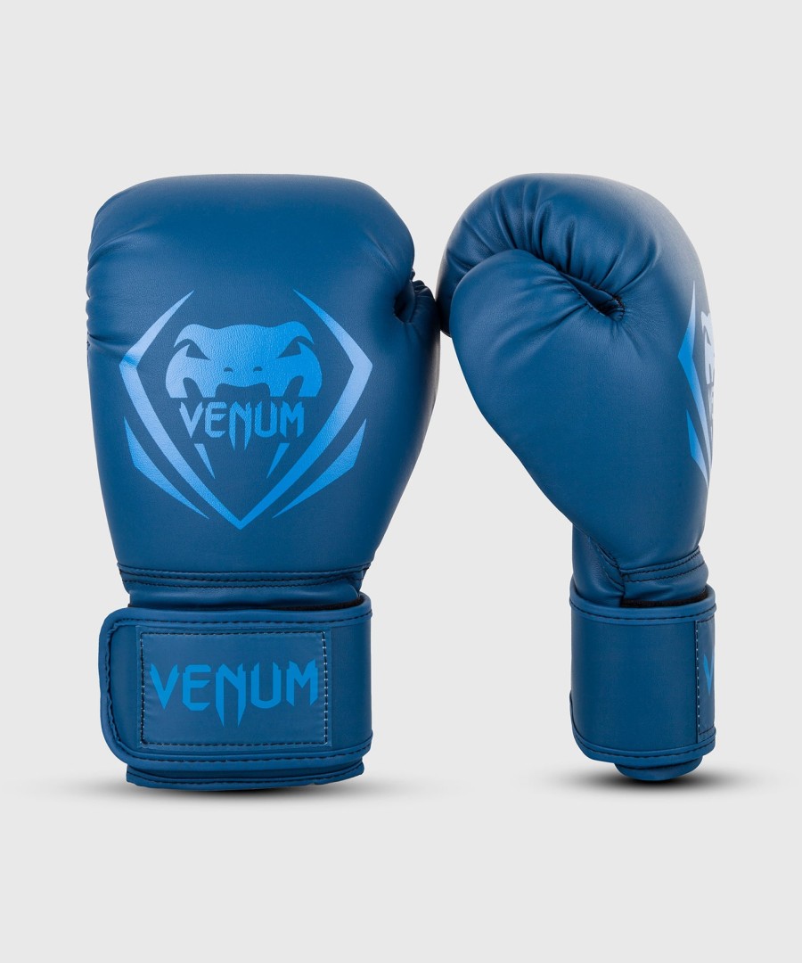 luvas de boxe venum contender - azul marinho