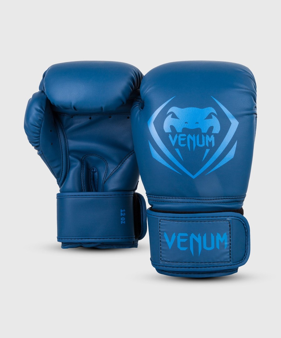 luvas de boxe venum contender - azul marinho